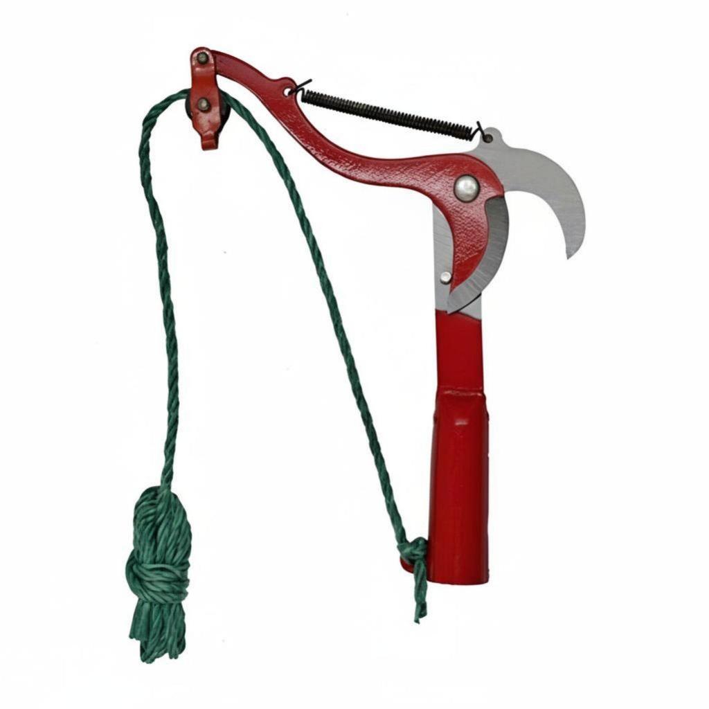 Extendable Tree Pruner, Telescopic Fruit Picker, High Branch Double Wheel Black Single