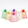 100Pcs Stars & Moon Design Organza Sheer Gauze Element Jewelry Bags Tulle Fabric Wedding Gift Bags Sachet OrganzaGift Bag