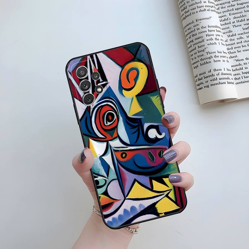 Picasso Abstract Art Phone Case Funda For Samsung A21 A01 A02 A6s A10 A10s A11 A12 A20E A20C A21s A22 A33 A7 A8 Cover