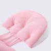 Yousheng Pregnancy Pillow with Adjustable Belly Wedge Travel-friendly Pregnant Pillow Ergonomic Design Abdomen Back Body Support Pillow