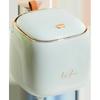 Fashion Desktop Trash Can Creative Luxury Dustbin Bin Household Mini Bedside Waste Bin Tea Table Small Garbage Bucket