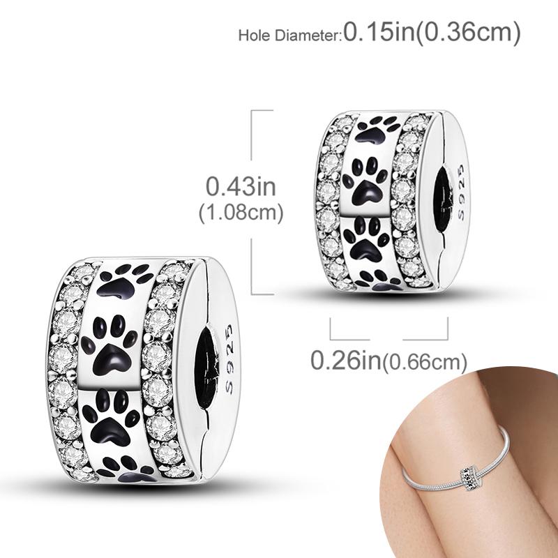 New Copper Plated Cute Dog Pets Charms Beads Fit Original Bracelet Charms Diy For Women Pendant Beads Jewelry Gift