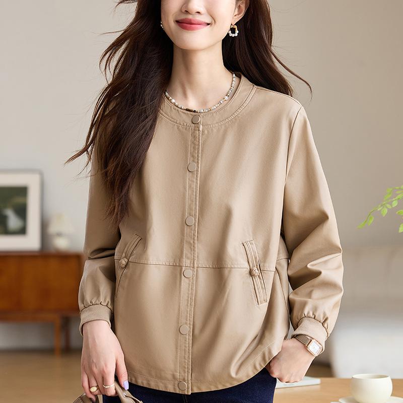 Kurzmantel für Damen im Herbst, neuer angesagter Stil, High-End-Casual, altersreduzierend, Western-Stil, High-End, angesagter Stilmantel