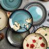 Nordic Retro Ceramic Dinner Plate