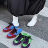 2025 spring and summer new bag head half slippers women's outer wear lazy one pedal flat comfortable casual women's single shoes
