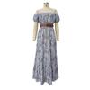 Sommer Damen Kleid Mode One Neck Kurzarm Bohemian Kleider