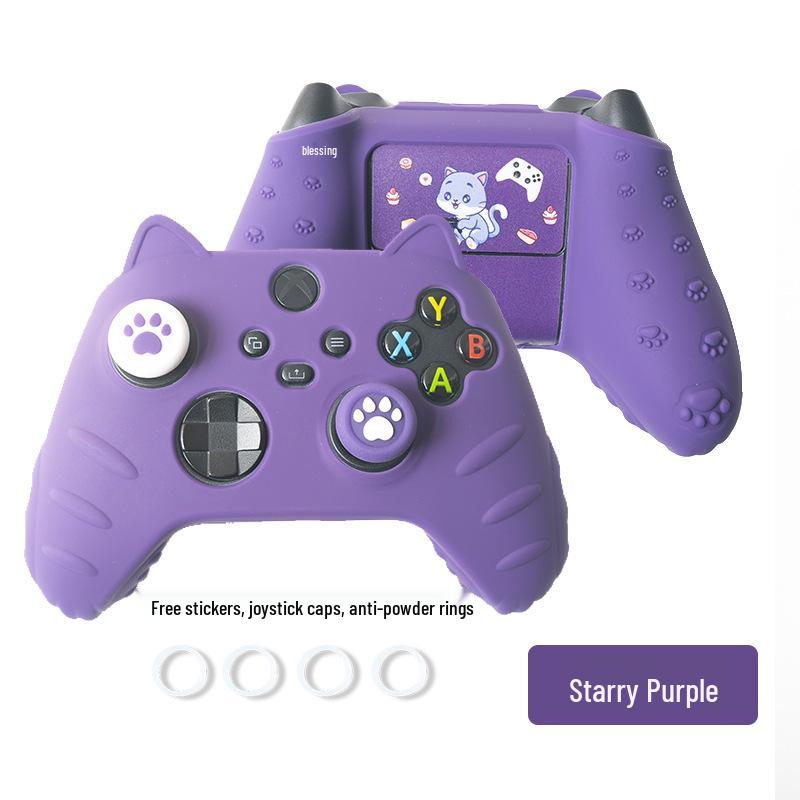 Xbox Series X Silicone Controller Cover with Cat Ears - Full Protection Soft Case