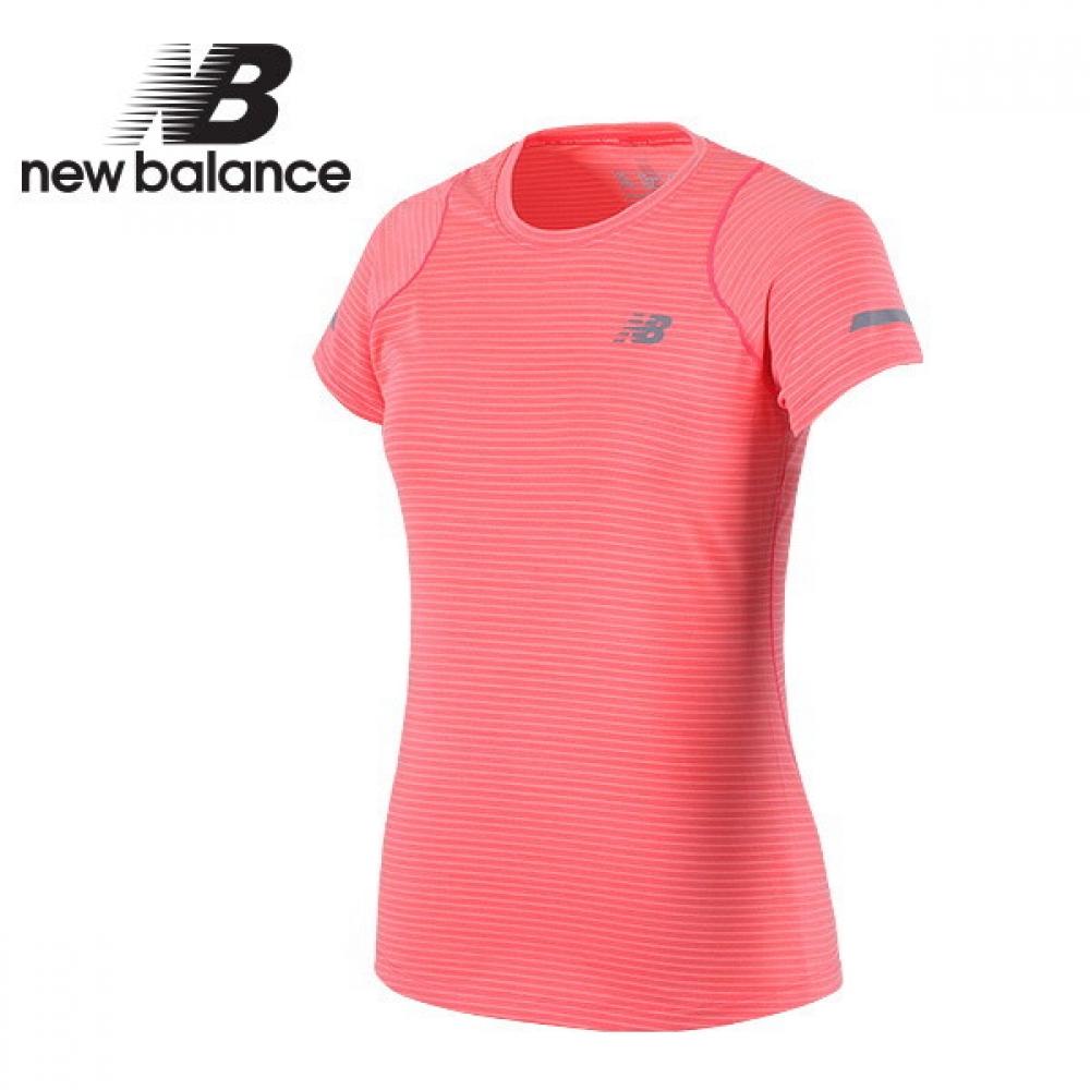 

New Balance Женская футболка с коротким рукавом розового цвета 85