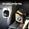 Car Air Outlet Storage Organizer Box Hanging Phone Holder Pocket For M3 M5 E36 E39 E46 E60 E61 E64 E70 E71 E80 E85 E87 E90