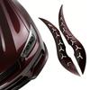 Easy Installation Car Roof Decoration 3D Dragon Horn Decoration Decorative Stickers for Auto Styling Exterior Ornament 2pcs