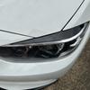 1 Pair Car Gloss Black Headlights Eyebrow Eyelids Trim For BMW 4 Series F32 F33 F36 M4 420d 420i 425d 430i 435i 440i 2013-2021