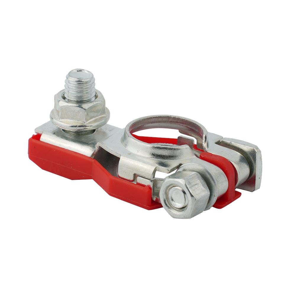 Upgrade Your Battery's Connection with 2Pcs Copper Battery Terminal Clamp