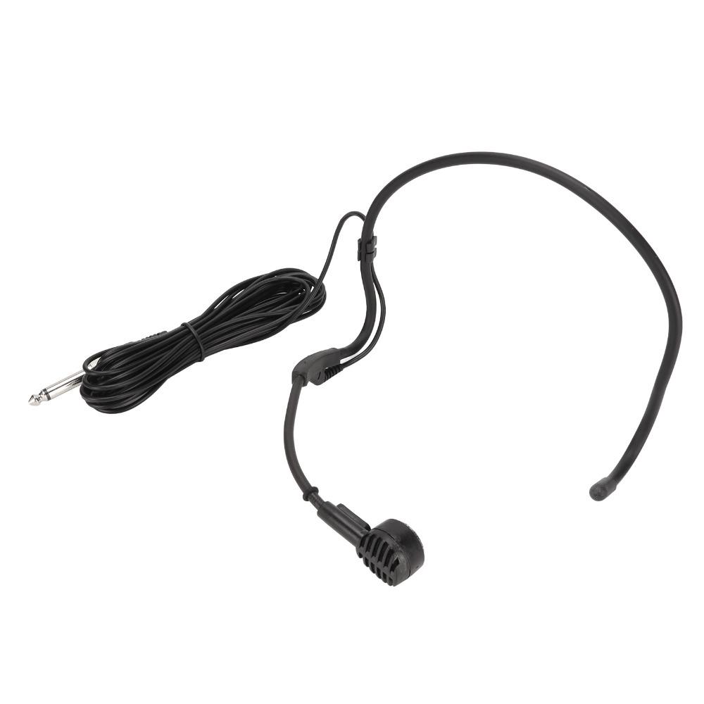 Ergonomic Earhook Microphone 5m/16.4ft Wired Microphone Dynamic Headset Microphone  Speech