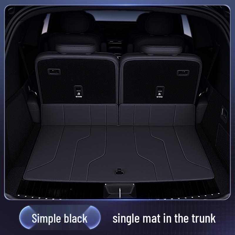 Diepblauw S09 Kofferbakmat voor Model 2025: Volledige Dekking Auto Interieur Accessoires