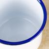 120/240/350/500ML Vintage Enamel Mug with Handle Heat-resistant Large Capacity Tea Milk Water Coffee Drinking Cup Retro Decoration