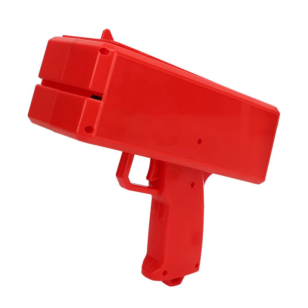 Make It Rain Money Shooting Toy Paper Playing Spray Money Toy Handheld Money Spray Toy Party Supplies Red