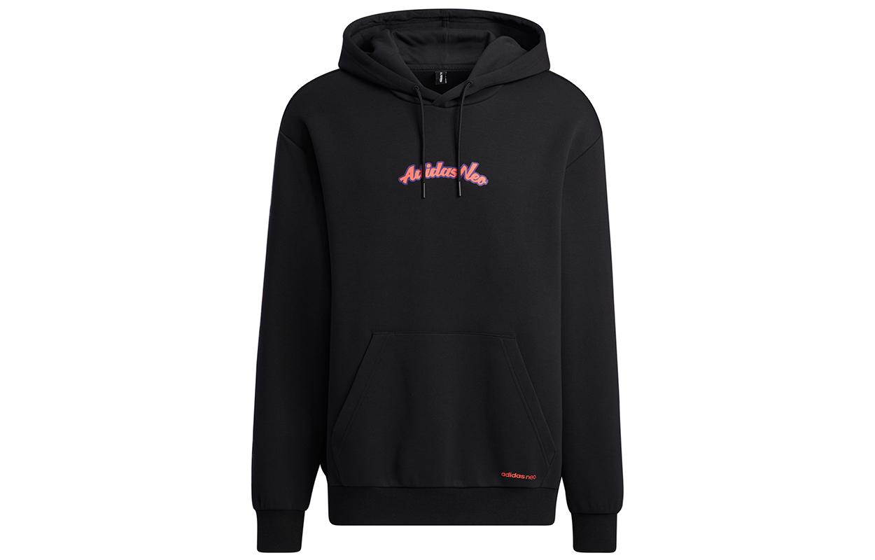 

Adidas Neo Sweatshirts Men s Black Hooded Moderate Regular GT0250 L