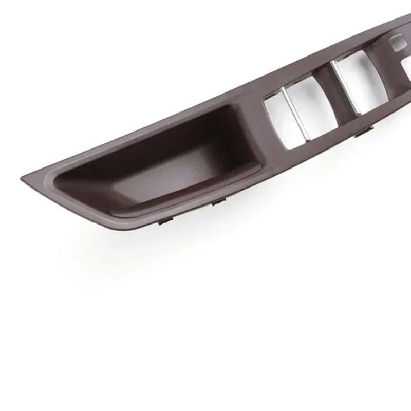 Panel de Reposabrazos de Manija de Puerta Delantera Izquierda Interior de Coche para BMW Serie 5 F10 F11 520i 523i 525i 51417225867