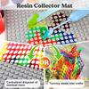 Silicone Resin Collector Mat Heat Resistant Mat Placemat Non-Slip Pad for Resin Molds Epoxy Resin Cup Turner Kitchen Counter