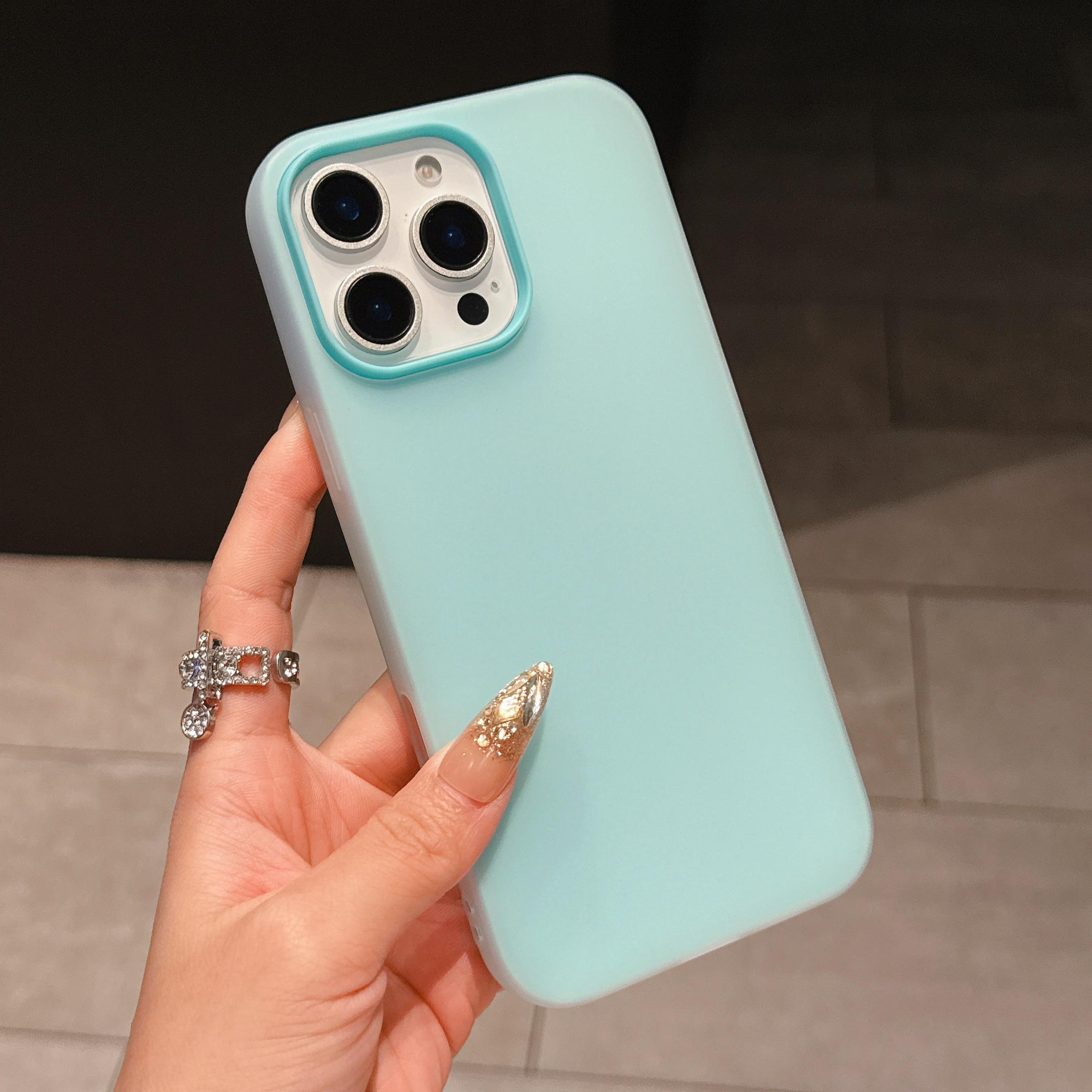 

Candy Color Clear Matte Case For iPhone 17 Air 16 15 14 13 12 11 Pro Max Plus Shockproof Bumper Soft Jelly Cover For iphone16Pro