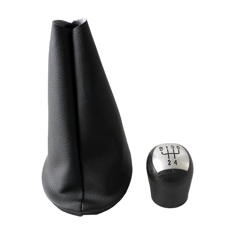 For Renault Clio 2 1998 1999 2000 2001 2002 2003 2004 2005 Car Gear Shift Knob with Gaitor Boot Cover Replacement 5 Speed