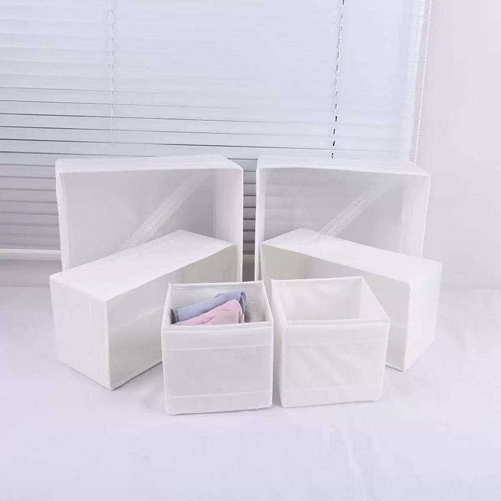 Foldable Wardrobe Drawer Organizer: Non-Woven Storage Box for Clothes and Underwear