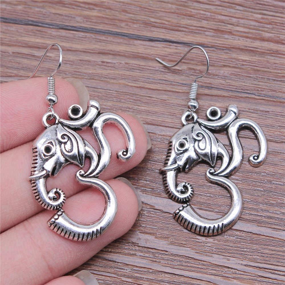 Drop & Dangle Earring Animals Wedding Jewelry FindingsEarring Size 18x19mm QE003