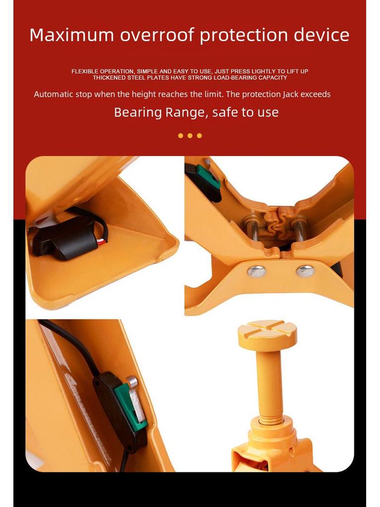 Portable Electric Hydraulic Jack & Wrench Tool for Vehicle Repair