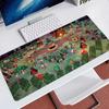 Heißes Mauspadd C-cult of the L-lamb Professionelle Gamer Tastaturmatte Rutschfest Verriegelte Kante Strapazierfähiger Stoff Laptop Gaming Mauspadd