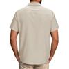 Men's Casual Short-Sleeve Collared Shirt For Spring/Summer