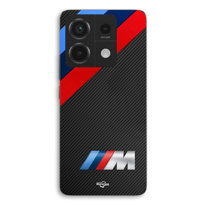 Phone Case - MANIACASE - Xiaomi Redmi Note 13 Pro 5G - Silicone TPU - Flexible - BMW M Power Logo
