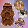 Fleece Material Dog Clothes Soft Pet Clothing Cozy Dog Hoodie  Winter Season for Medium Large Dogs
