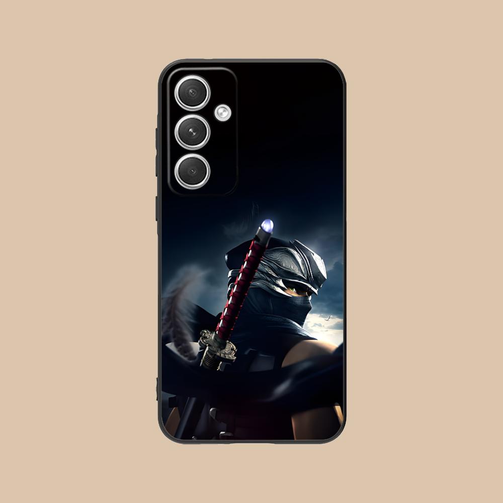 Ninja Gaiden Phone Case for Samsung Galaxy S25 S24 S23 S22 S21 S20 S10 S9 Plus FE Ultra Lite Black Smartphone Cellphones