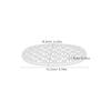 4Pcs Silicone Soap Dish Non Slip Bar Holder Drainage Holes Bath Shower Tray Soap Saver Pad Bathroom Kitchen Sink Organizer