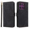 For Motorola Edge 60 Pro 5G Case Wallet RFID Blocking PU Leather Phone Cover Stand with Strap