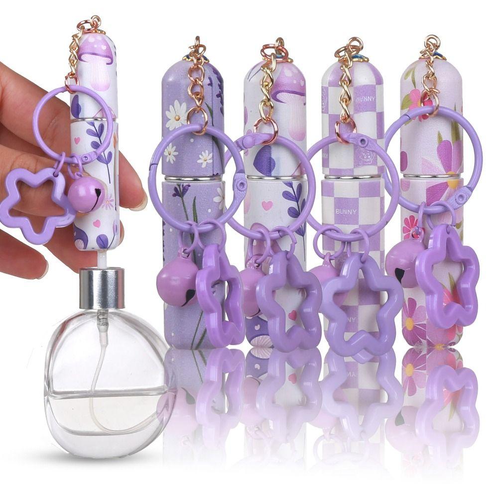 5ml Portable Mini Refillable Perfume Bottle Cute Perfume Dispensing Bottles Travel Empty Cosmetic Containers Spray Atomizer