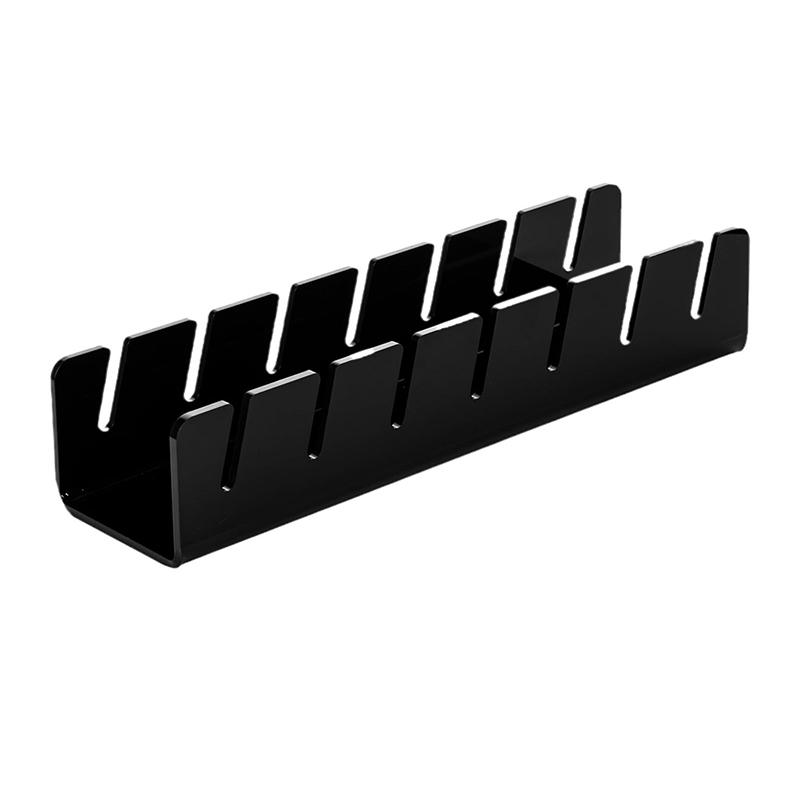 7-Holes Baseball Cap Display Rack Durable Clear Acrylic Hat Holder For Home Closet Storage Organization Stores Decoration