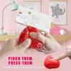 Large Strawberry Decompression Simulation Squeeze Toy With Soft Silicone Like Texture Suitable For Stress Relief Entertainment