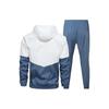 [Butrends] Jersey Top and Bottom Men's 2-Piece Set Setup Jacket Lightweight Unique Windproof Running Wear Parka Sweatshirt Top and Bottom Set