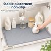 Tappetino Impermeabile Sotto Lavello Bordo Rialzato Rivestimento per Mobiletto Sottolavello di Alta Qualità Rivestimento per Scaffali