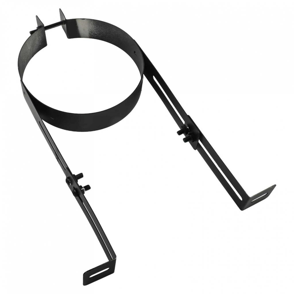 Røykrørbrakett Justerbar støtte for 150 mm rustfrie røykrør