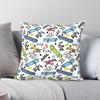 Skateboard Skate Pillowcase Polyester Linen Velvet Printed Zip Decor Pillow Case Bed Cushion Case