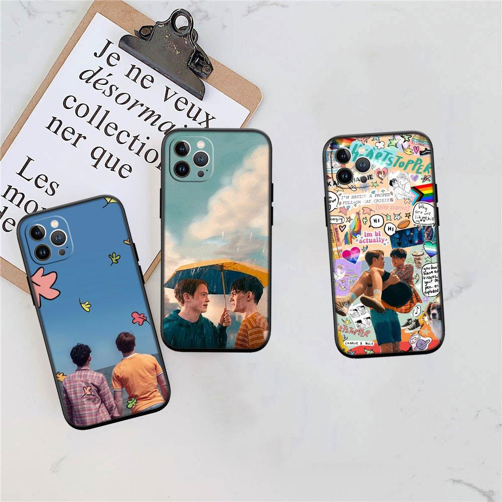 Heartstopper New High-End Shell Phone Case for iPhone SE X XS XR 16E 11 17 Pro Max 8 7 6 6s Plus