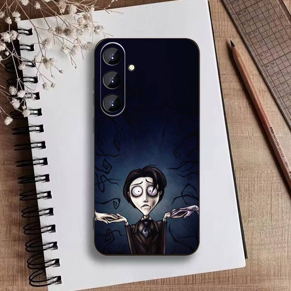 

P-Corpse Bride Phone Case For Samsung Galaxy A73,A72,A71,A70,A52,A51 Others Soft Black Cover Samsung a32 5g
