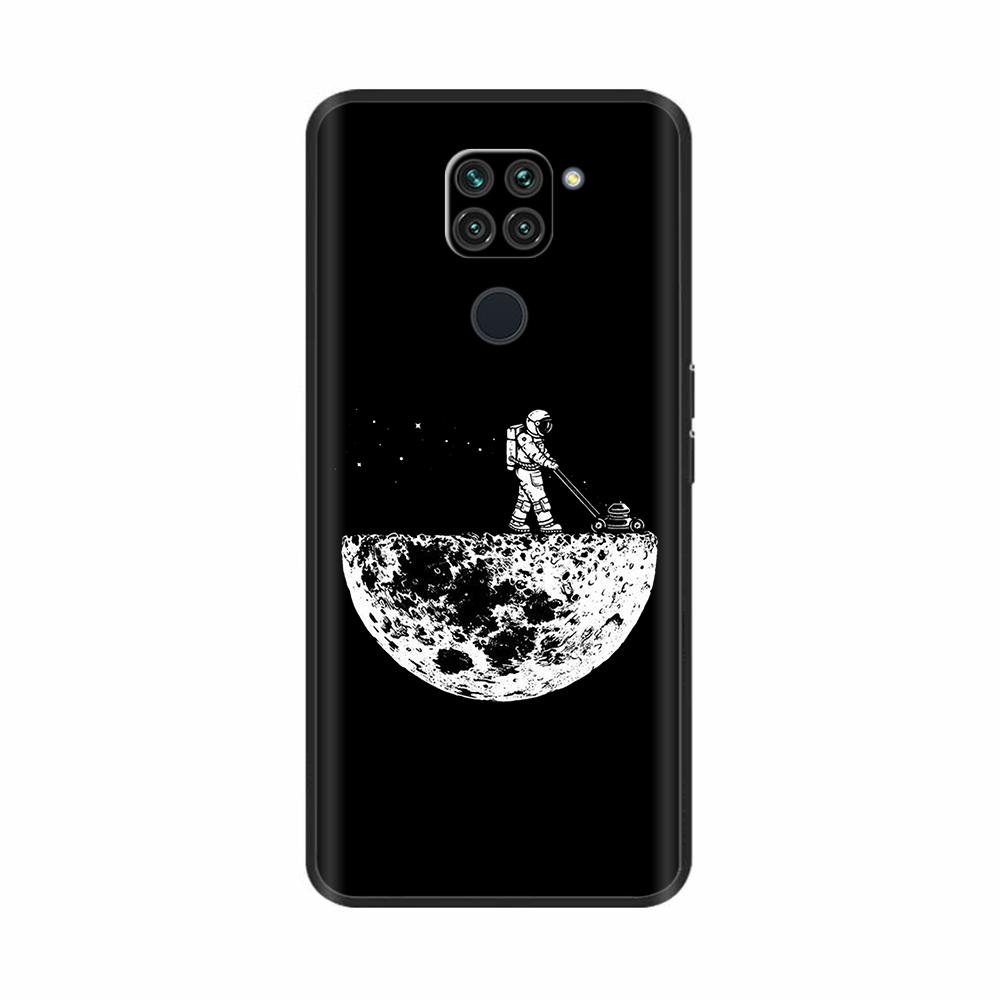 Case For Xiaomi Redmi Note 9 Case Soft Black Silicon Back Cover For Redmi Note9 Cover Redmi Note 9 Case Funda Coque Bumper Shell