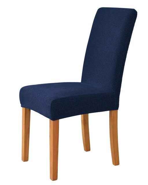 

1 шт., флисовая ткань, универсальный размер, чехол для кухонного стула, большие эластичные чехлы на стулья, чехол для сиденья для гостиной 1pc