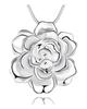925 Sterling Silber Feine Kette Schlangenkette 16-30 Zoll Blumenhalskette