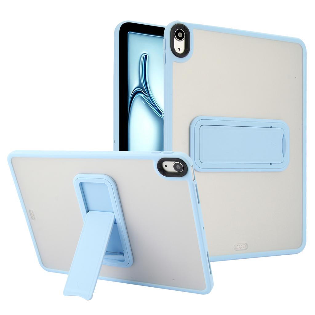 For iPad Air 13 (2025)/(2024) Case with Kickstand TPU+PC Skin-Touch Tablet Cover