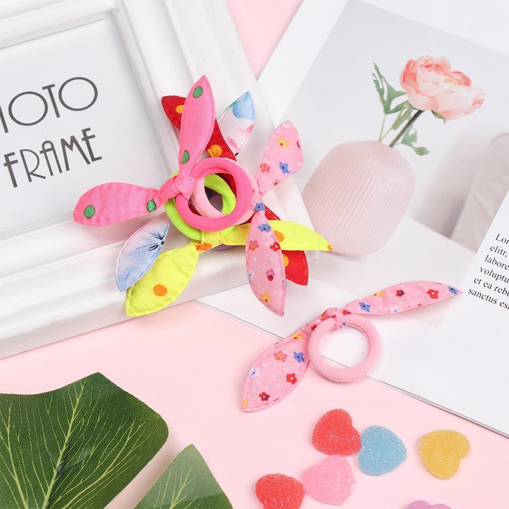 Holder Hair Accessories Rabbit Ears Women Hairband Hair Ropes Elastic Hair Bands Rubber Band