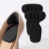 Foam Heel Cushion Inserts for Women's High Heels, Anti-Wear Anti-Slip Half Size Heel Pads
